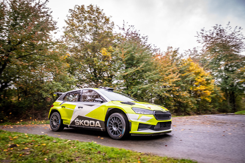 Skoda Fabia RS Rally2 - szybka, ale bardzo droga /Marek Wicher    /INTERIA.PL