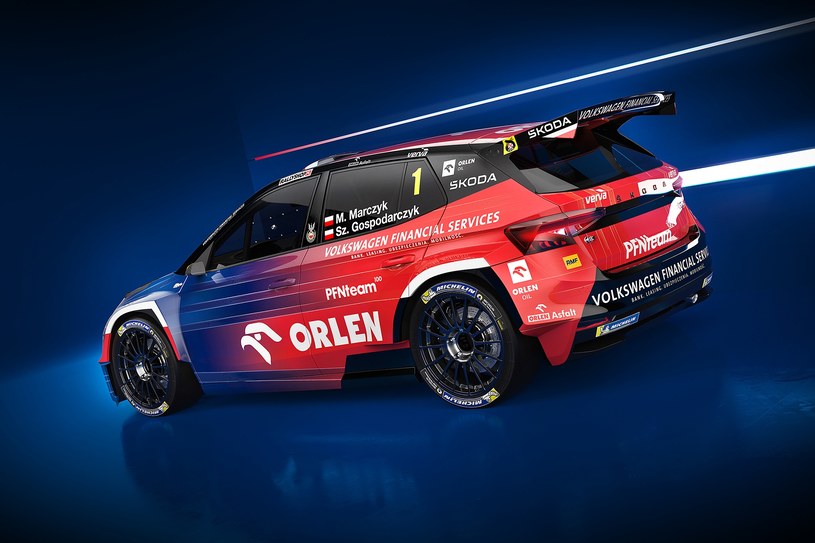 Skoda Fabia RS rally2 w barwach na sezon 2024 /materiały prasowe
