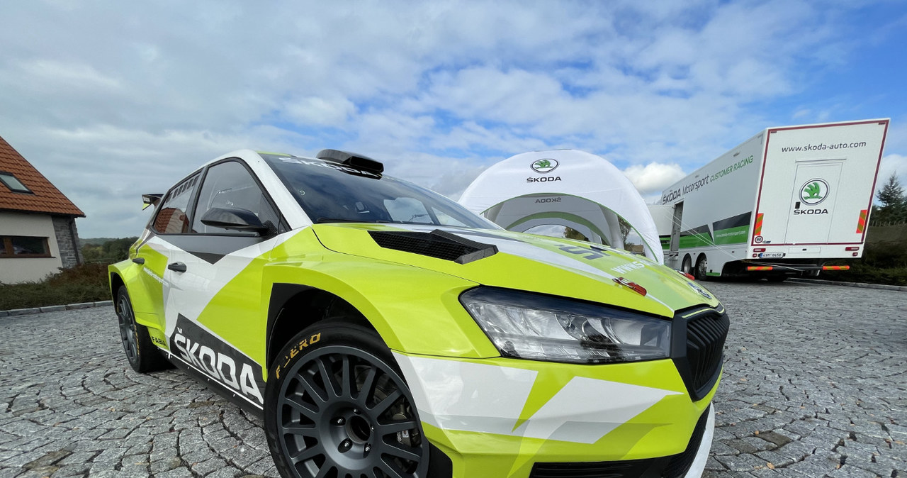 Skoda Fabia RS Rally2 /Marek Wicher    /INTERIA.PL