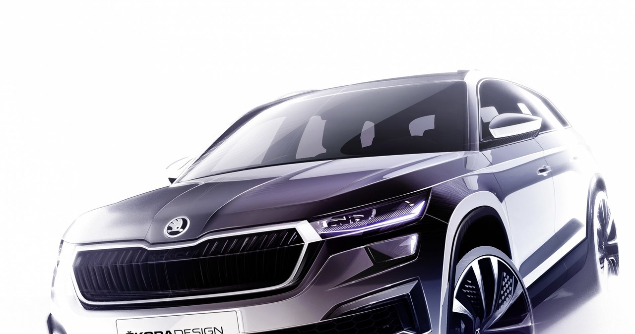 Skoda Kodiaq po liftingu /Informacja prasowa