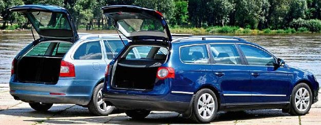 Skoda Octavia czy Volkswagen Passat? /tygodnik "Motor"
