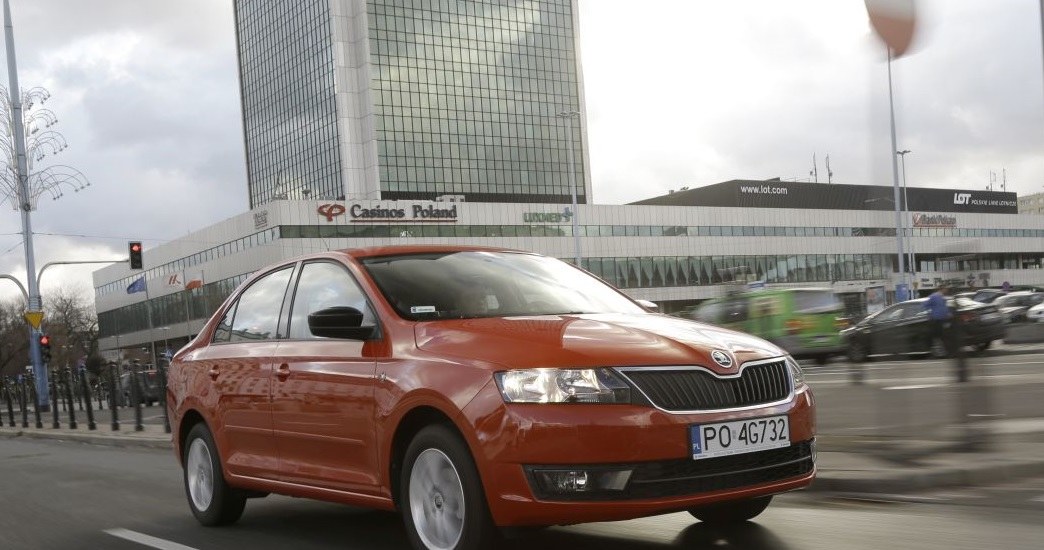 Skoda Rapid jest chętnie kupowana przez Polaków /Informacja prasowa