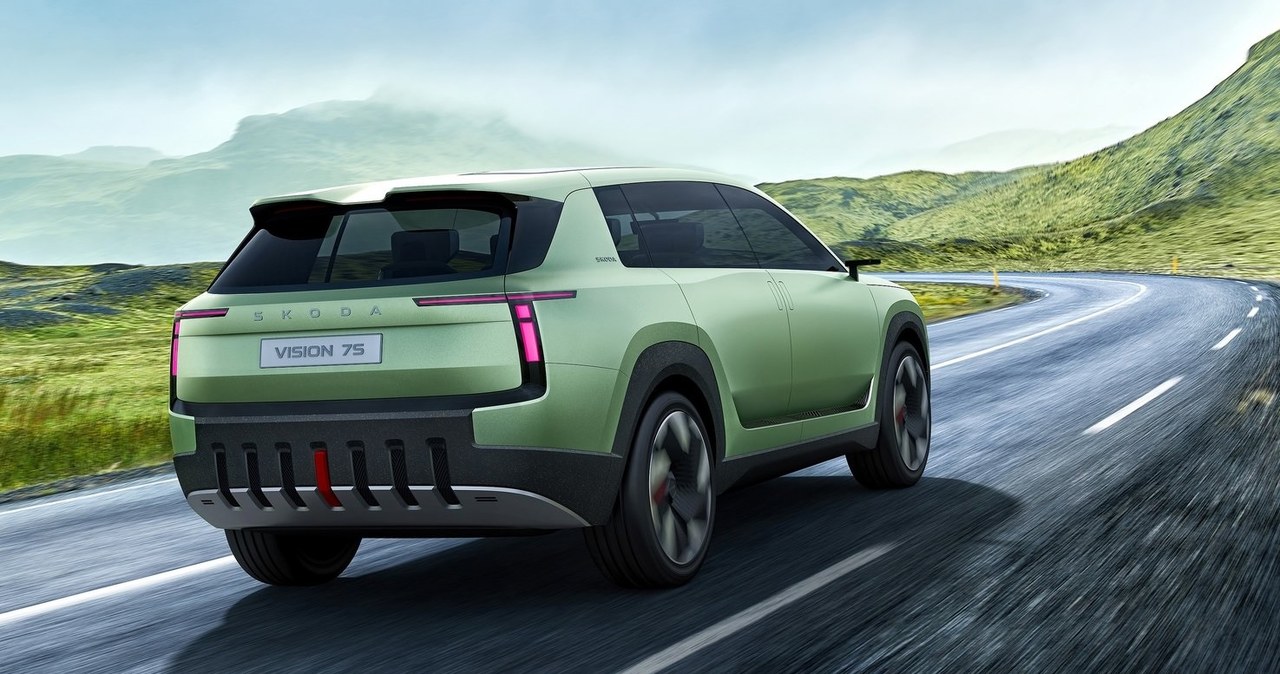 Skoda Vision 7S pozwoli na wygodne podróżowanie /materiały promocyjne