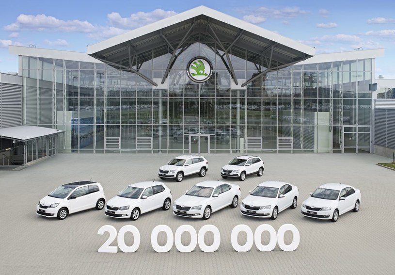 Skoda wyprodukowała już 20 mln samochodów /Informacja prasowa