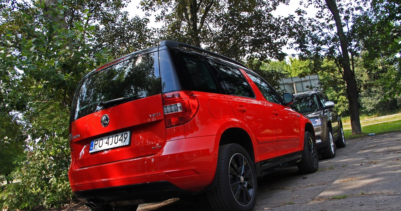 Skoda Yeti Monte Carlo i Outdoor /Michał Domański /INTERIA.PL