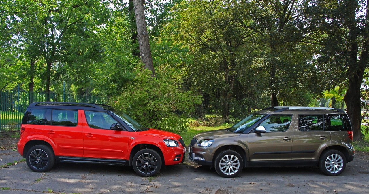 Skoda Yeti Monte Carlo i Outdoor /Michał Domański /INTERIA.PL