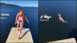 "Skok śmierci" nowym trendem na TikToku. Nagrania obejrzano miliony razy