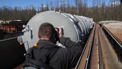 Skomplikowana operacja logistyczna na Odrze