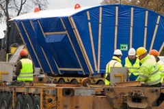 Skomplikowany rozładunek w Gdańsku. TBM wydrąży tunel pod Wisłą