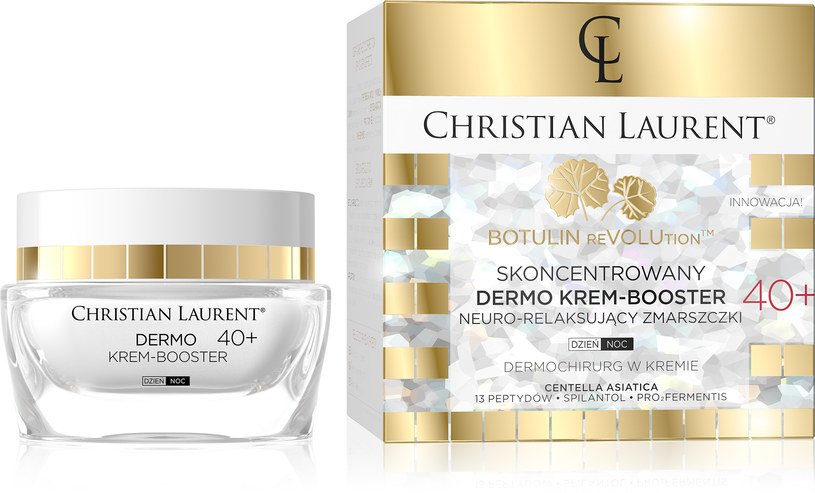 Skoncentrowany krem dermo-booster Christian Laurent neuro-relaksujący zmarszczki krem 40+ /INTERIA.PL/materiały prasowe