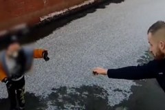 Skończyło się na strachu. Pod 9-latkiem załamał się lód [NAGRANIE]  