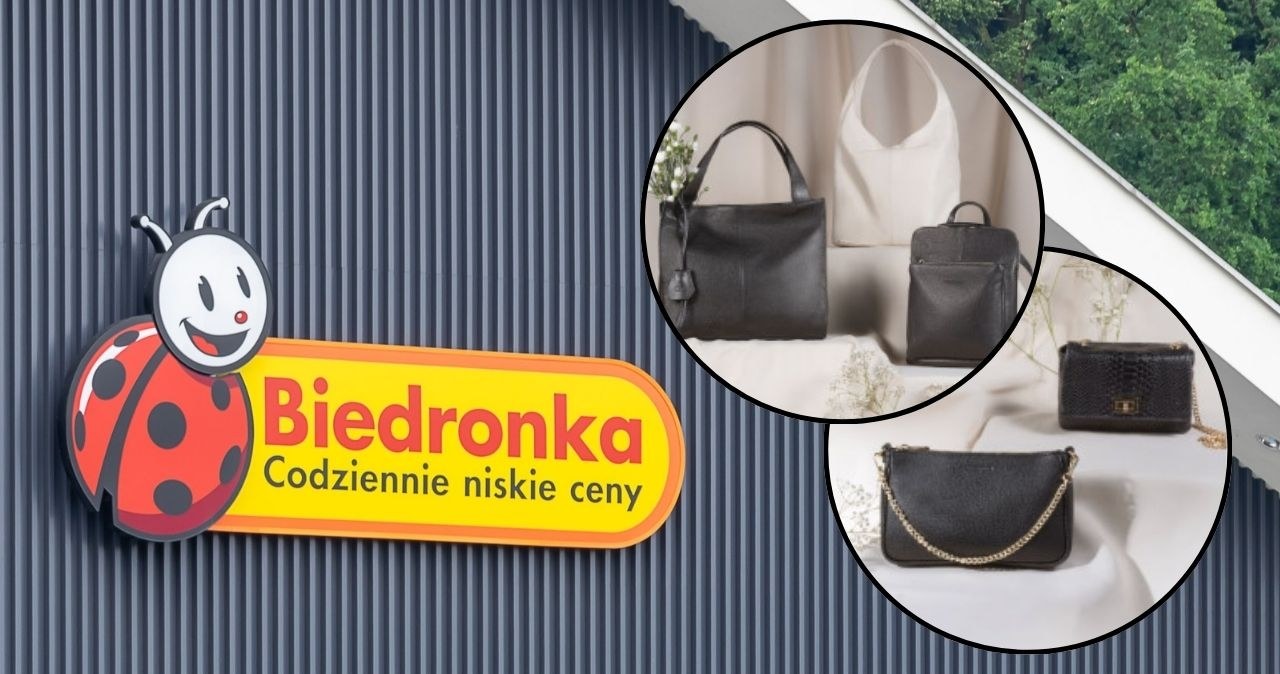 Skórzana galanteria w Biedronce: torebki, portfele i paski. Sprawdziłam, co warto kupić! /adobestock/Biedronka /INTERIA.PL
