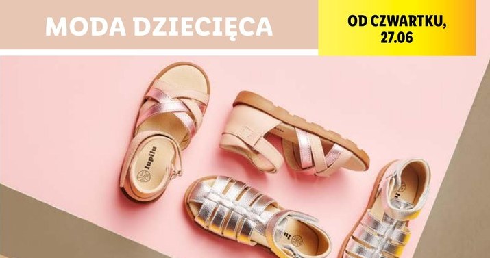 Skórzane sandałki dziecięce w ofercie Lidla! /Lidl /INTERIA.PL