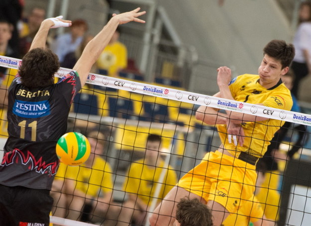 Skra Bełchatów jest już w najlepszej czwórce Europy /Grzegorz Michałowski /PAP