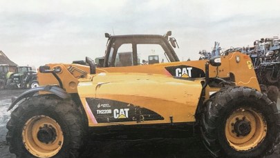 Skradziona w W. Brytanii koparka odnaleziona pod Krakowem. Brytyjczycy szukali jej cały rok