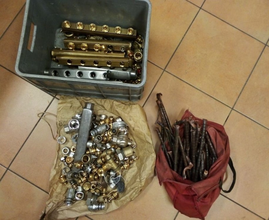 Skradzione narzędzia /Rzeszowska policja /Policja