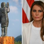 Skradziony pomnik Melanii Trump. "Odcięty na wysokości kostek" 