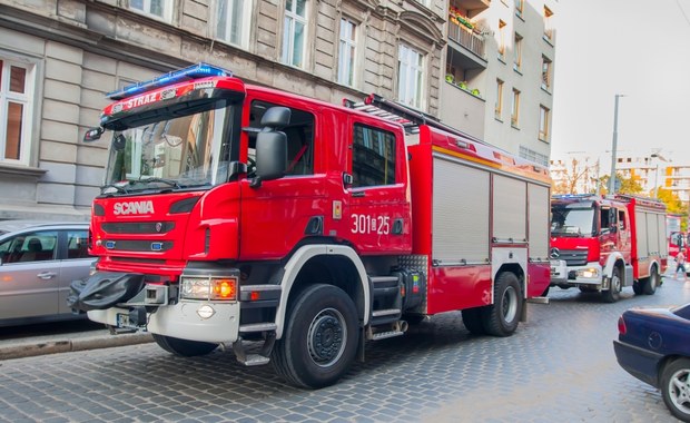 Skradzionym autem wjechali w wóz strażacki. Pościg za nastolatkami 