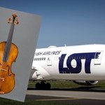 Skrzypek nie został wpuszczony ze Stradivariusem do samolotu. LOT przeprasza