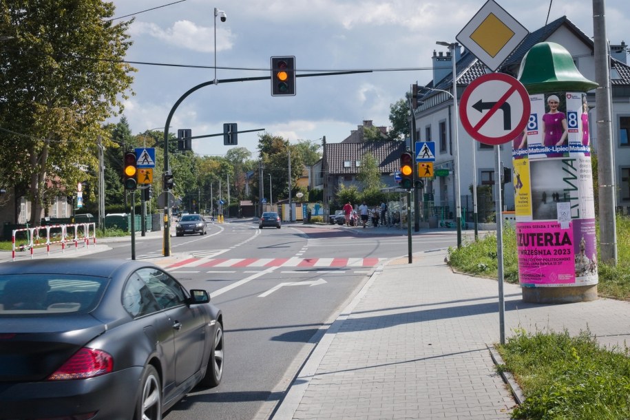 Skrzyżowanie ul. Królowej Jadwigi i 28 lipca 1943 r. /Maciej Nycz /RMF FM