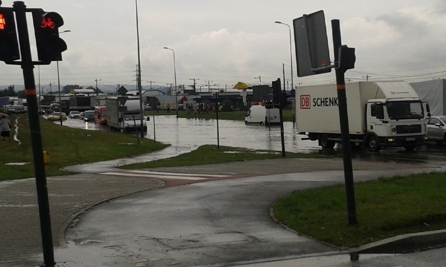 Skrzyżowanie ulic Półłanki i Christo Bitwa na Rybitwach w Krakowie /Tomasz, Gorąca Linia /RMF FM