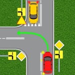 znaki drogowe Skrzyżowanie z pierwszeństwem łamanym. Wielu kierowców robi ten błąd