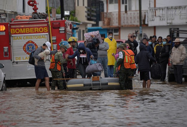 Skutki huraganu Eta /Carlos Lopez /PAP/EPA