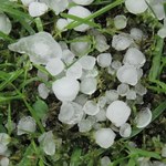 Skutki nawałnicy w Łódzkiem. Kule gradowe podziurawiły dachy