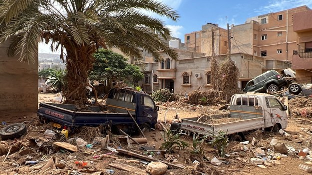 Skutki powodzi w Libii /STR /PAP/EPA