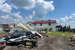 Skutki trąby powietrznej w Opolskiem