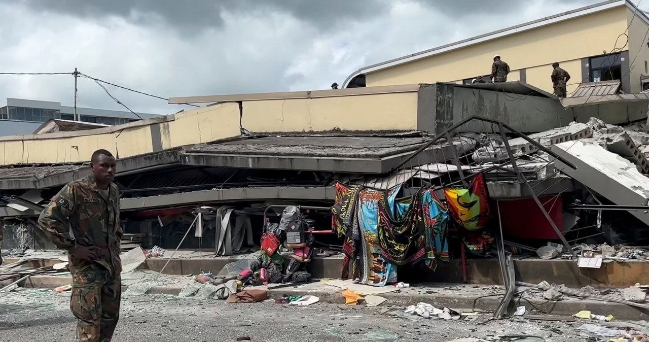 Skutki trzęsienia ziemi w Vanuatu