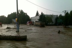 Skutki ulewy w Małopolsce