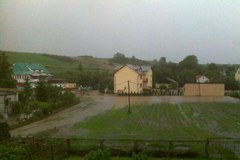 Skutki ulewy w Małopolsce