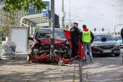 Skutki wypadku na Kapelance w Krakowie