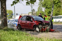 Skutki wypadku na Kapelance w Krakowie