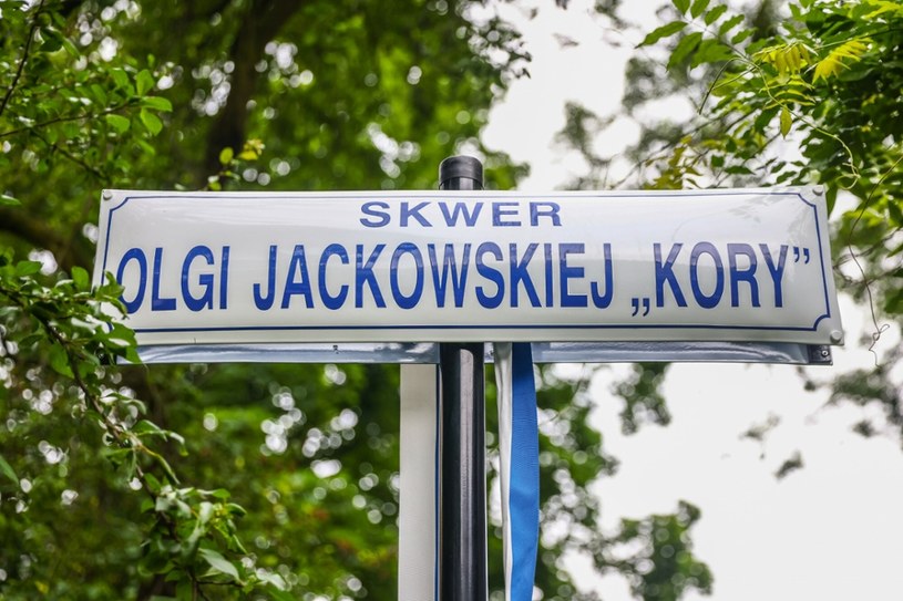 Skwer Olgi Jackowskiej "Kory" w Krakowie /fot. Beata Zawrzel/REPORTER