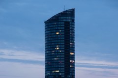 Sky Tower we Wrocławiu 