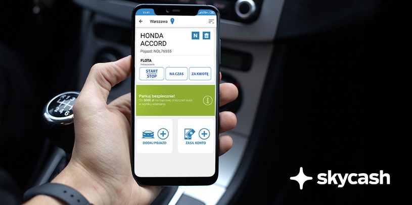 SkyCash to jedna z najpopularniejszych aplikacji umożliwiających płacenie za miejsce parkingowe /SkyCash/ App Store  /materiały prasowe