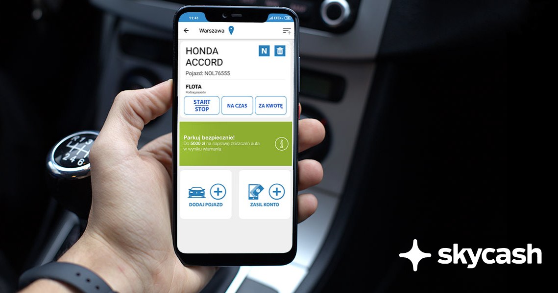 SkyCash to jedna z najpopularniejszych aplikacji umożliwiających płacenie za miejsce parkingowe /SkyCash/ App Store  /materiały prasowe