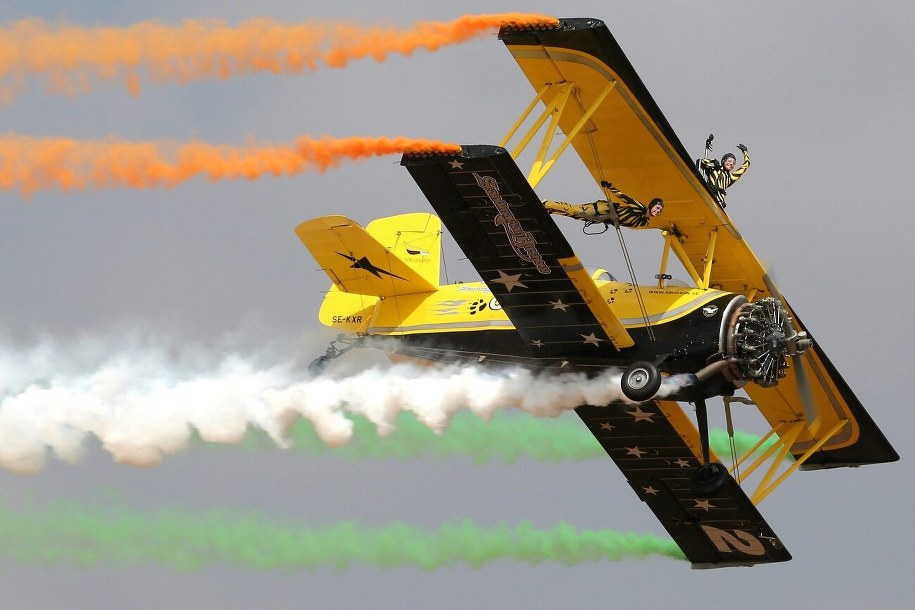 SkyCats ze Scandinavian Airshow /JAGADEESH NV /PAP