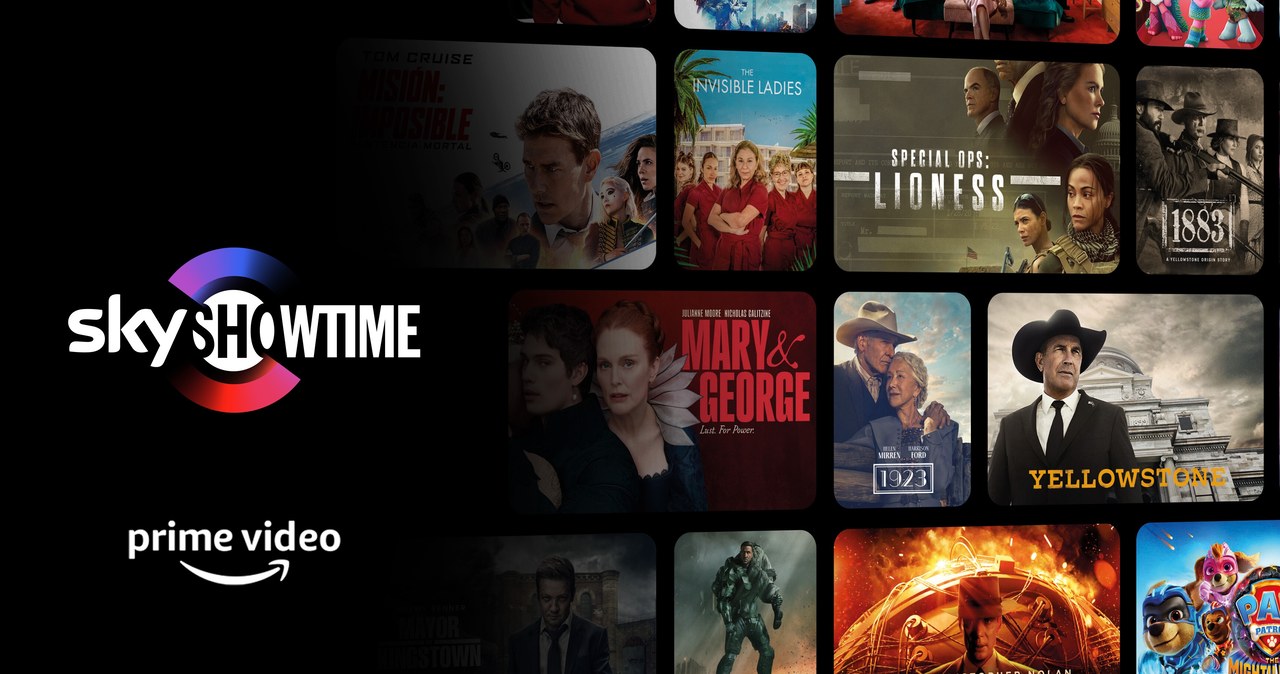 SkyShowtime połączy się z Amazon Prime Video. Zmiany już wkrótce w Polsce. /materiały prasowe