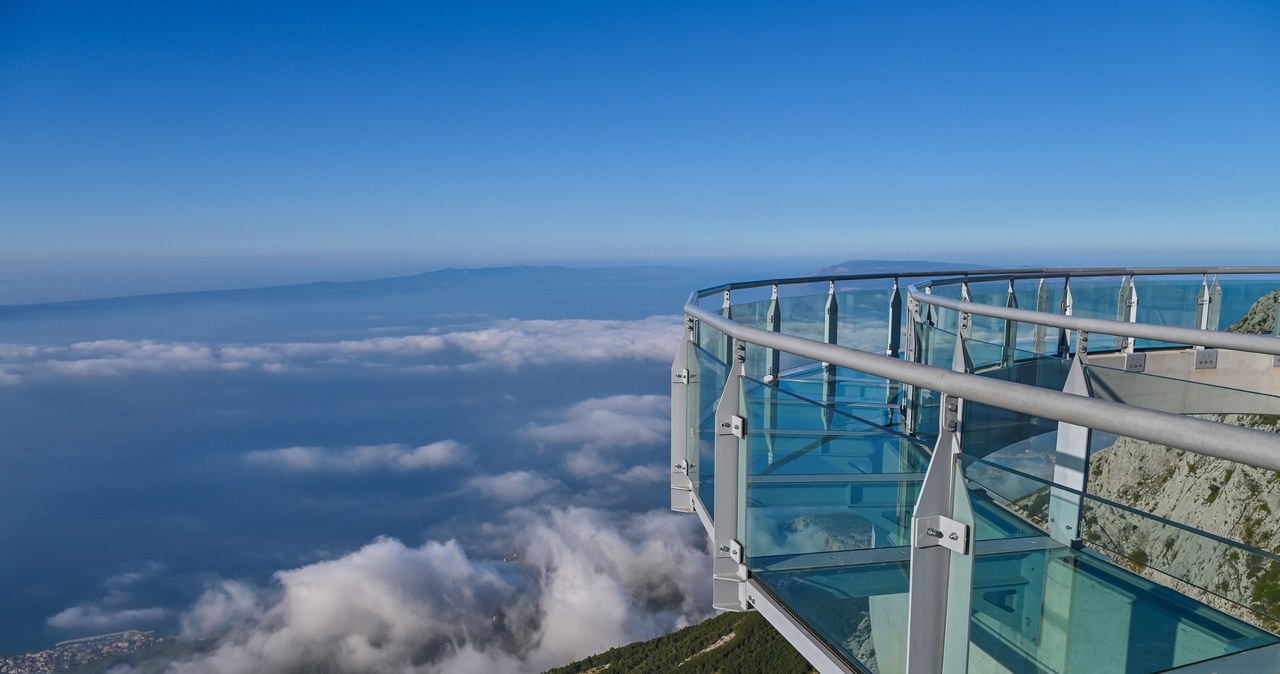 Skywalk Biokovo. /Matko Begovic /INTERIA.PL