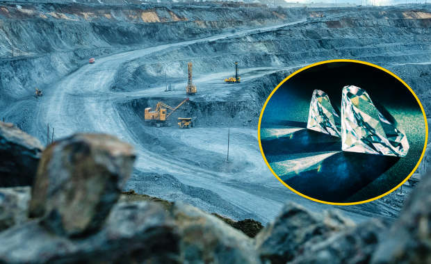 Słabnie popyt na diamenty. Firma wstrzymuje wydobycie