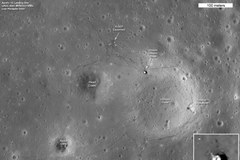 Ślady astronautów na Księżycu
