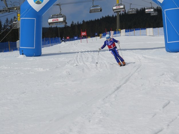 Slalom Maraton Zakopane trwa na Polanie Szymoszkowej /Maciej Pałahicki (RMF FM) /RMF24