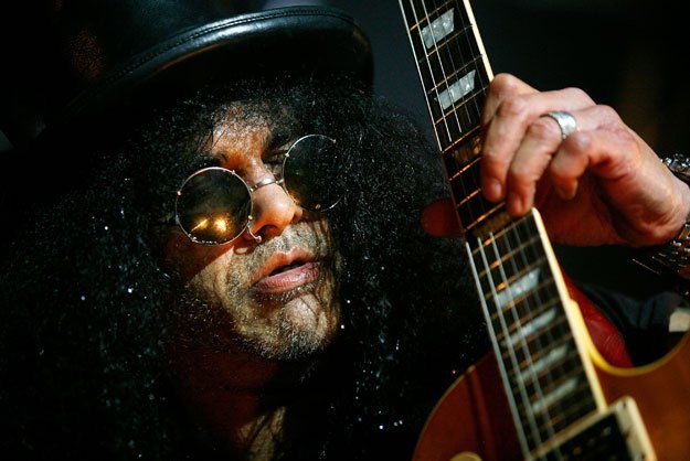 Slash nie narzeka na swoich fanów fot. Scott Barbour /Getty Images/Flash Press Media