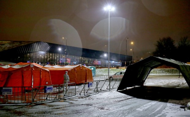 Śląsk: Uruchomiono pierwszy w regionie całodobowy punkt pobierania wymazów