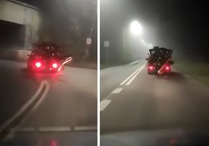 Śląskie: Cinquecento z drewnem ponownie przyłapane. Policja komentuje