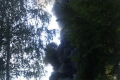 Śląskie: Pożar zakładu produkującego doniczki