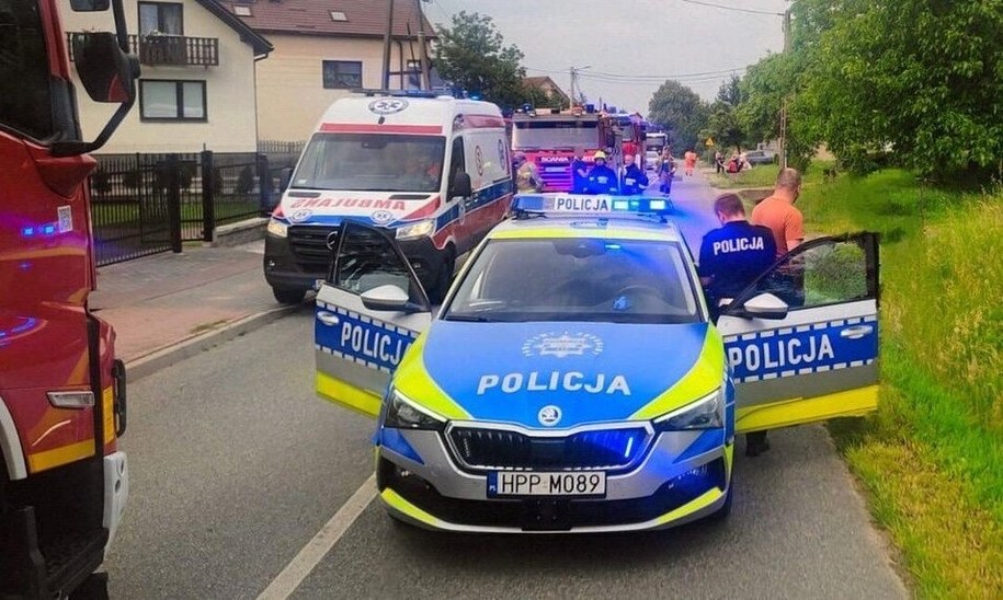 Śląskie: Wypadek 13-latki na hulajnodze elektrycznej /Policja Myszków /Policja